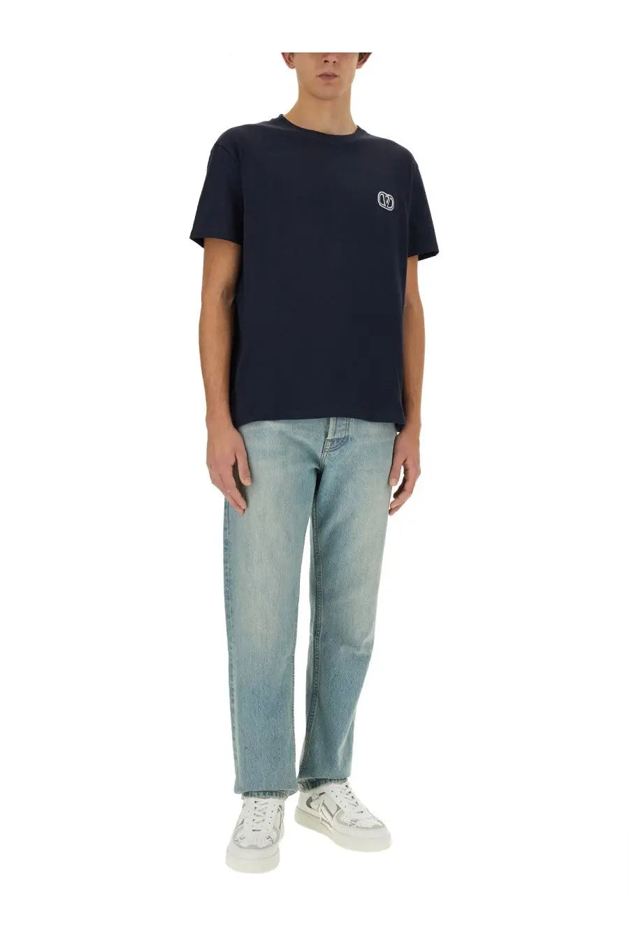 Valentino Men's Denim Pants Blue, view 2