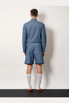 Valentino Men's Valentino Denim Shorts Blue, view 3