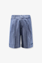 Valentino Men's Valentino Denim Shorts Blue