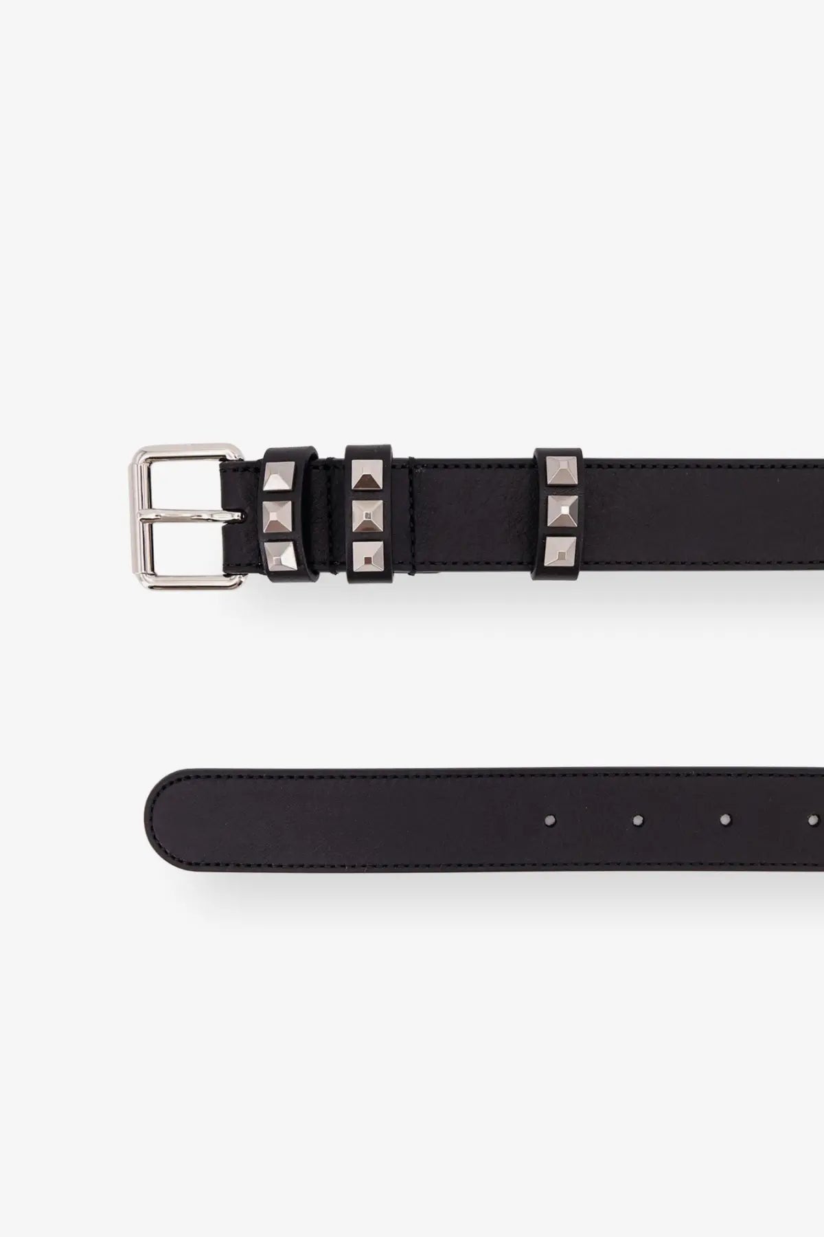 Valentino Men's Flaneuse Leather Belt Black, view 2