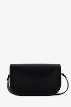 Valentino Men's Valentino Garavani Leather Crossbody Bag Black, view 3