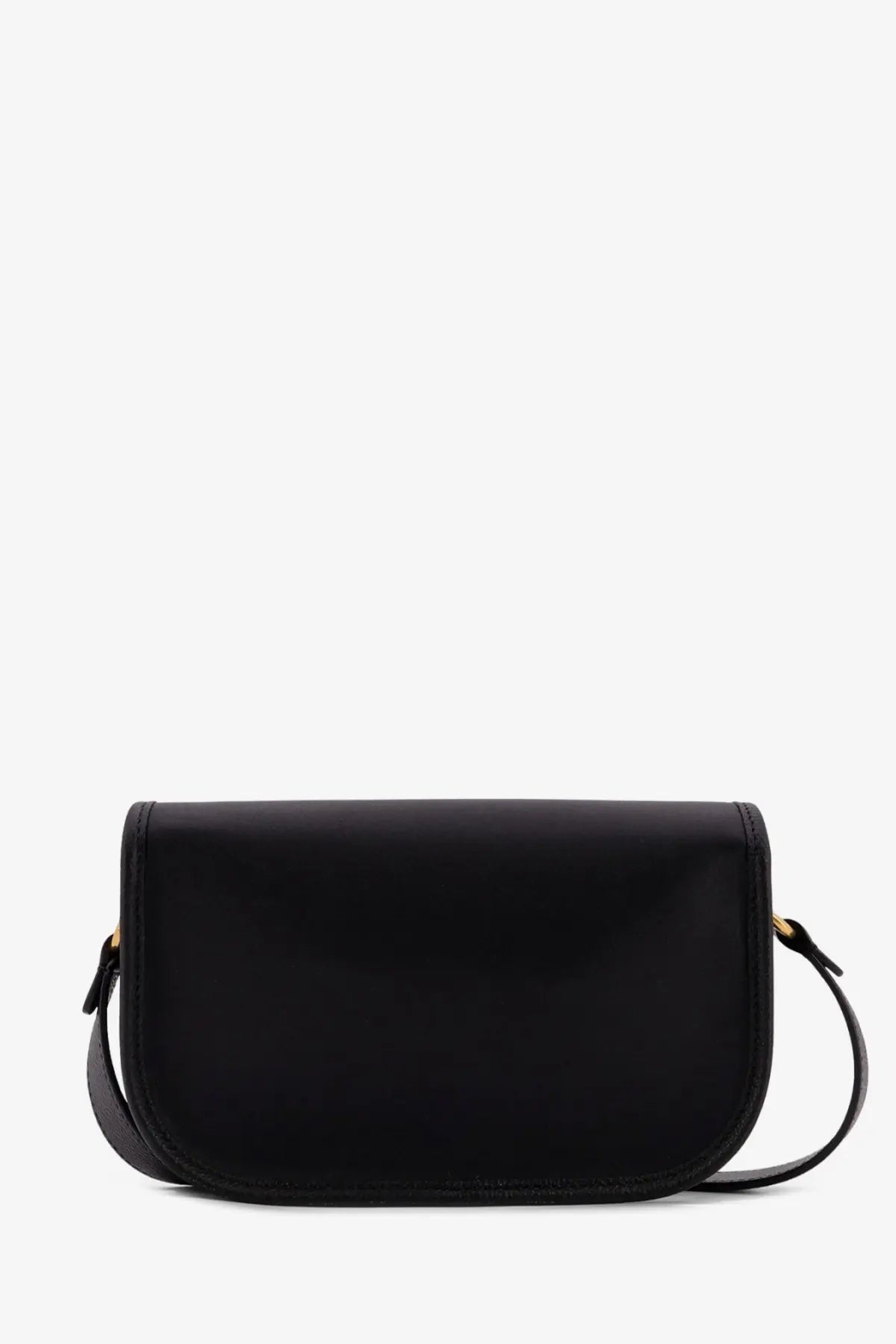 Valentino Men's Valentino Garavani Leather Crossbody Bag Black, view 3