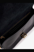 Valentino Men's Valentino Garavani Leather Crossbody Bag Black, view 5
