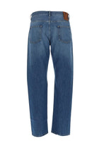 Valentino Men's Jeans Cinque Tasche in Denim Blue, view 3