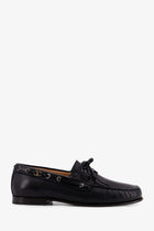 Valentino Men's Leather Loafers Black