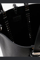Valentino Men's Leather Shoulder Bag Black, view 4
