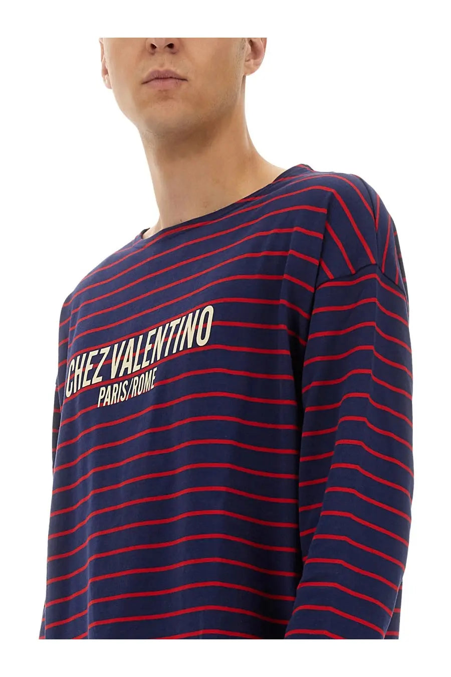 Valentino Men's Long Sleeve Shirt Blue, view 4