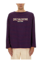 Valentino Men's Long Sleeve Shirt Blue