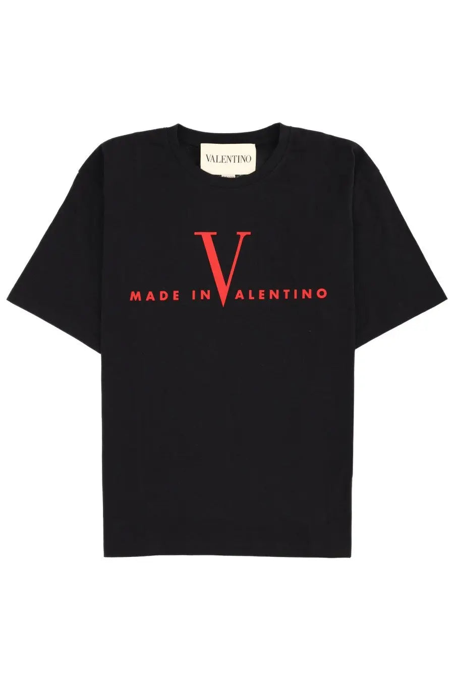 Valentino Men's Made in Valentino Shirt Black