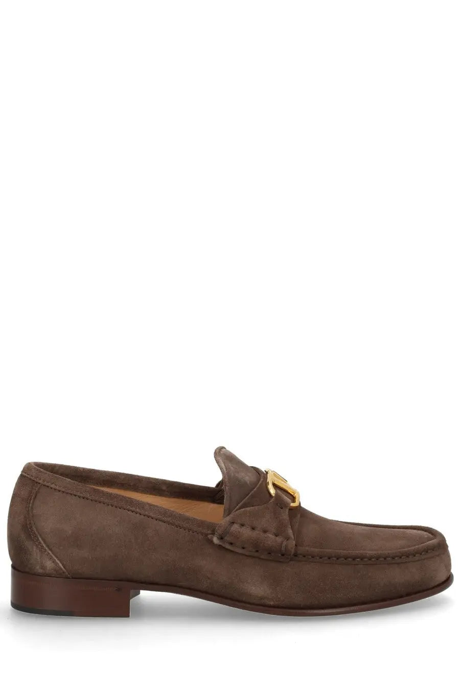 Valentino Men's Vlogo Signature Loafers Brown