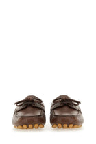 Valentino Men's Moccasin Vlogo Signature Brown, view 4