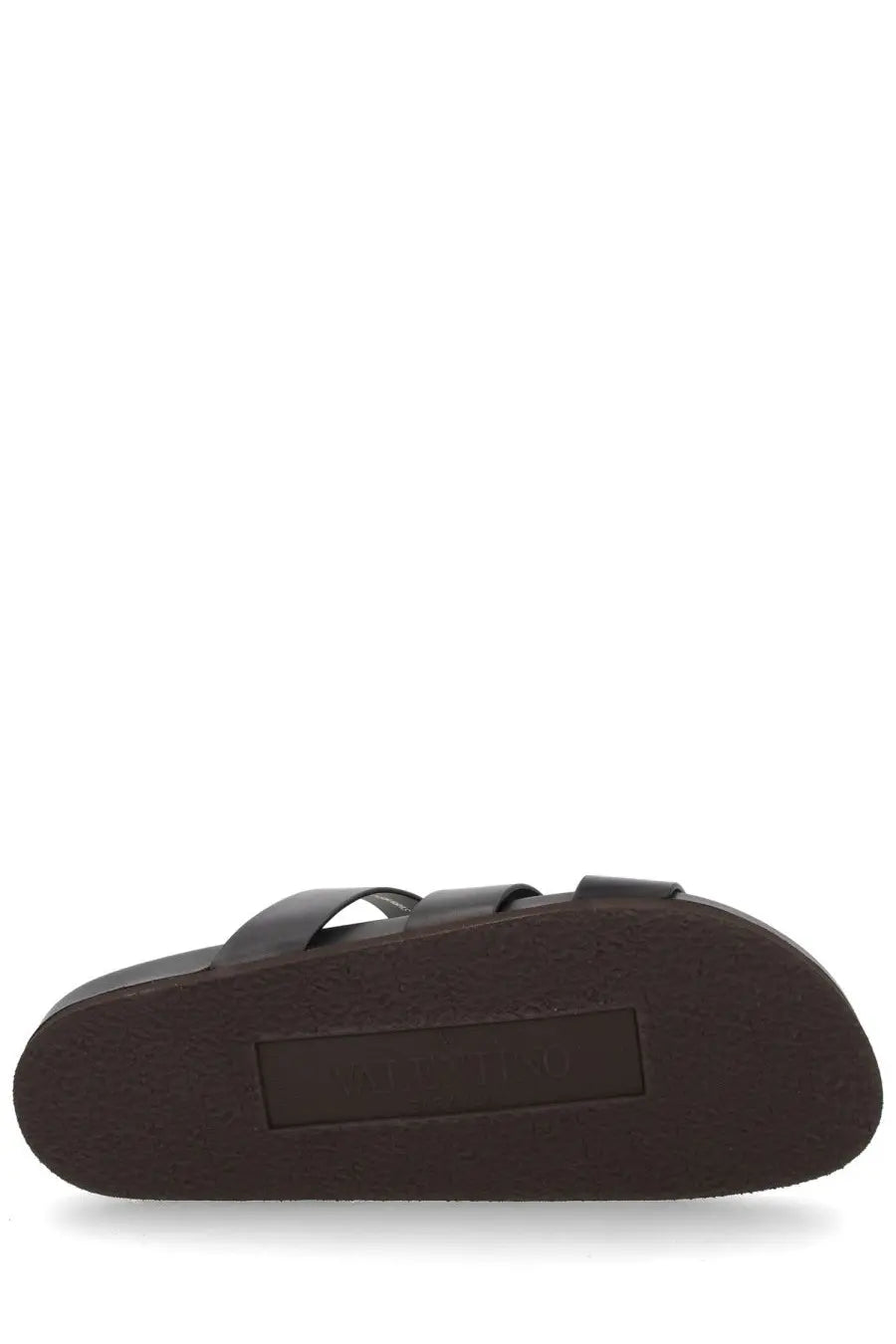 Valentino Men's Slide Studshield Sandals Black, view 6