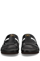 Valentino Men's Slide Studshield Sandals Black, view 3