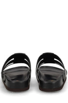 Valentino Men's Slide Studshield Sandals Black, view 4