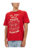 Valentino Men's Shirt Red, view 4
