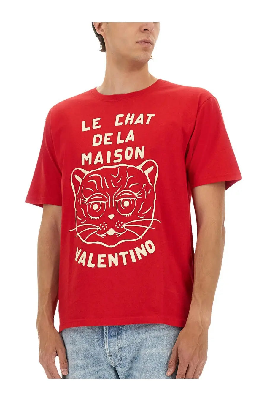 Valentino Men's Shirt Red, view 4