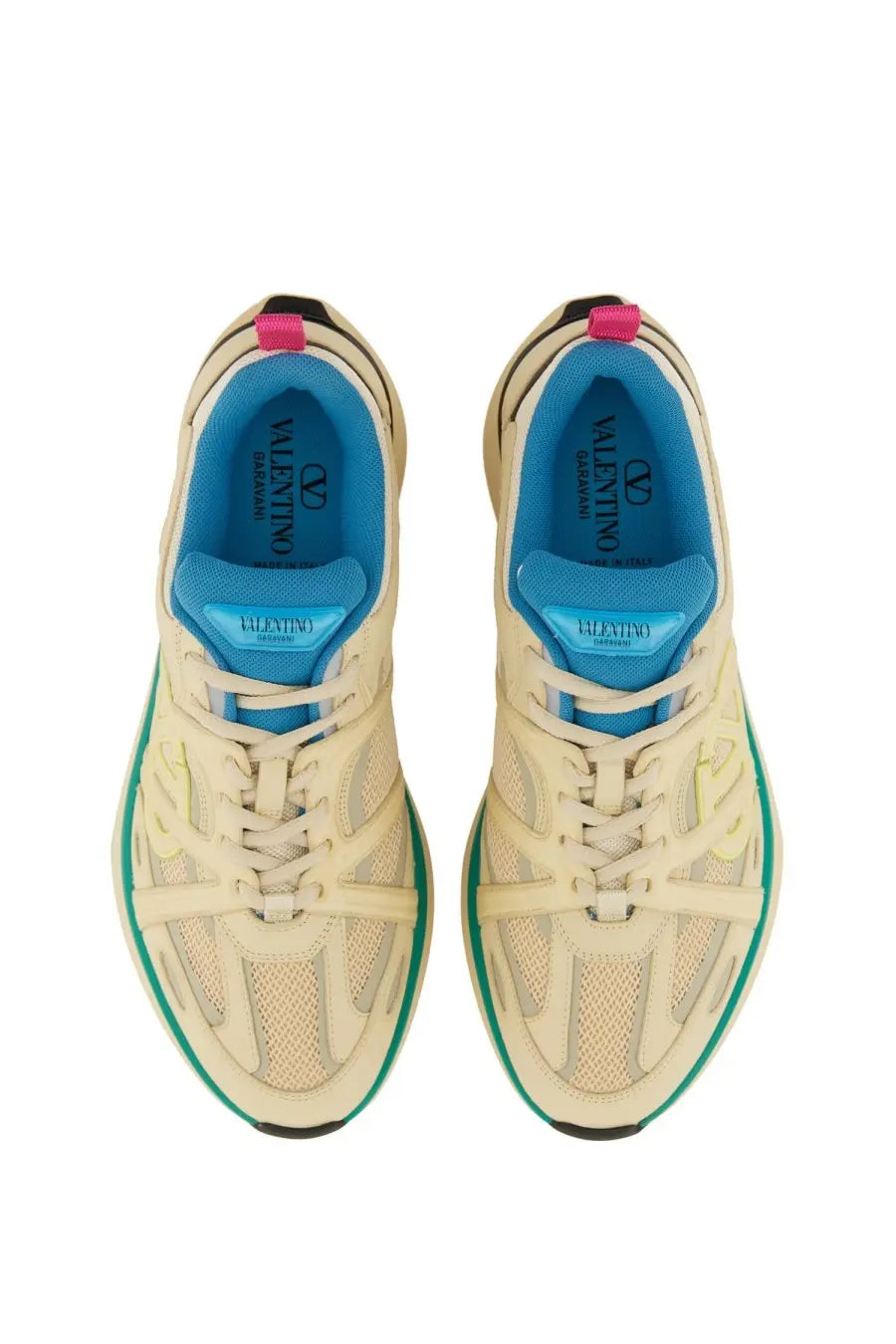 Valentino Men's Sneaker Low Top Vlogo Easyjog White, view 6