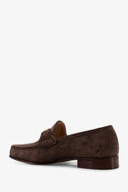 Valentino Men's Suede Loafers Grey, view 3