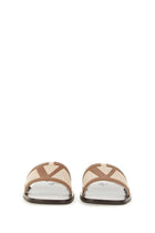 Valentino Men's Viva Superstar Slide Sandal Brown, view 3