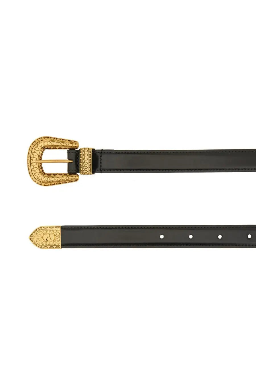 Valentino Men's Vlogo Signature Belt Black, view 2