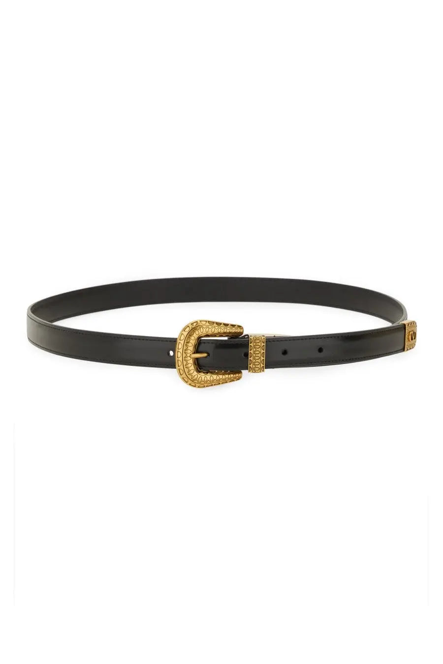 Valentino Men's Vlogo Signature Belt Black