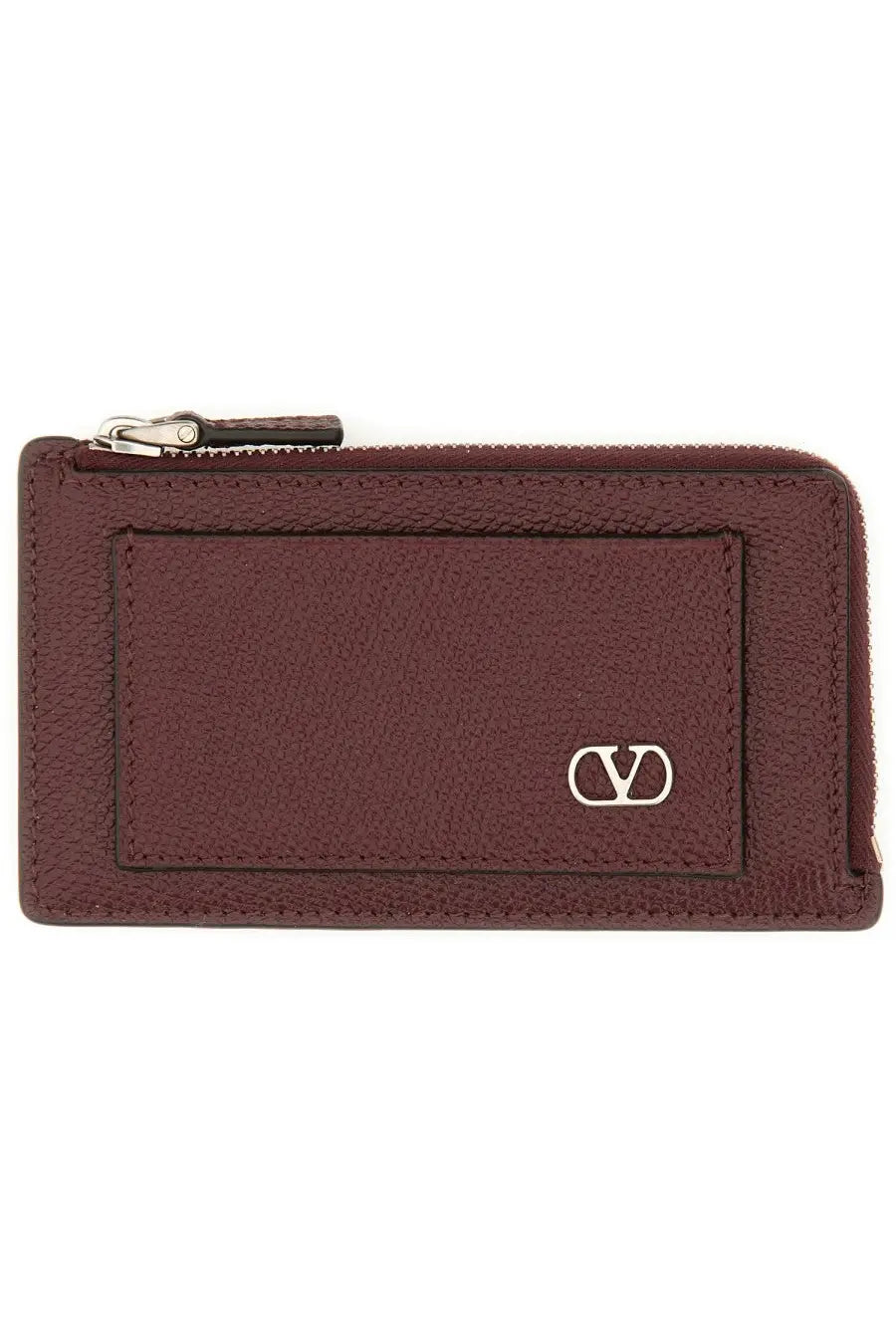 Valentino Men's Vlogo Signature Coin Purse Red