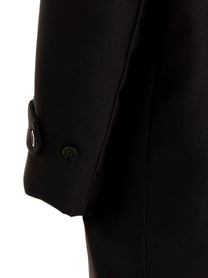 Valentino Valentino Pink PP Collection Reversible Long Coat Black