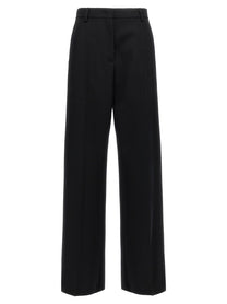 Valentino Valentino Solid Grisaille Pants Black