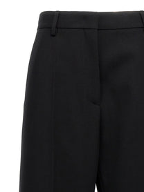 Valentino Valentino Solid Grisaille Pants Black