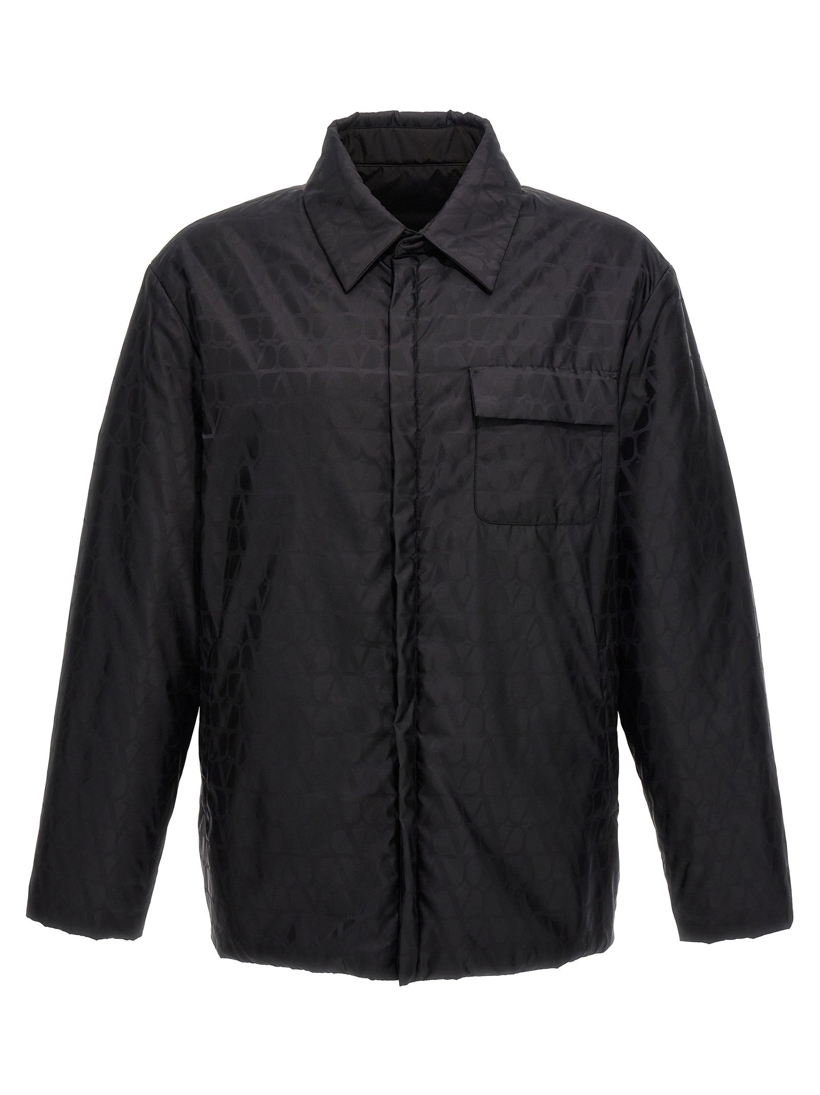 Valentino Valentino Toile Iconographe Reversible Jacket Black