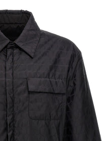 Valentino Valentino Toile Iconographe Reversible Jacket Black