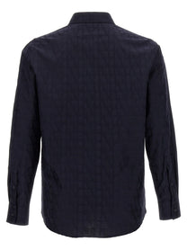 Valentino Valentino Toile Iconographe Shirt Blue