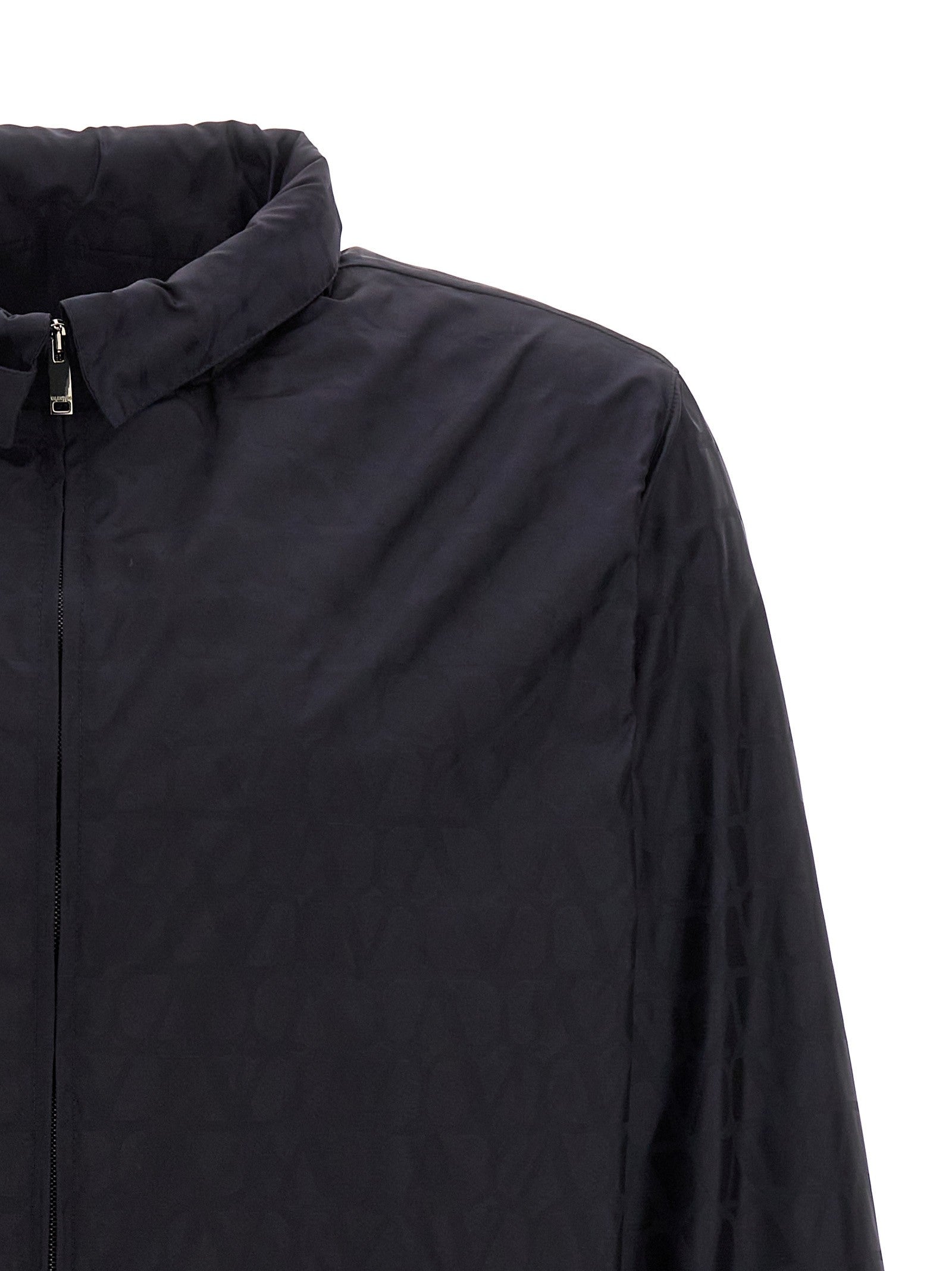 Valentino Valentino Toile Iconographe Windbreaker Blue