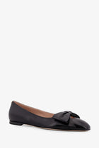 Valentino Women's Bowow Leather Ballerinas Black, view 2