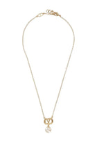 Valentino Women's Ovalette Necklace Gold, view 2