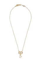Valentino Women's Ovalette Necklace Gold