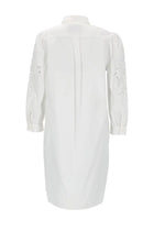 Valentino Women's Miniabito in Popeline White, view 2