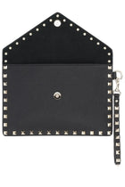 Valentino Women's Pouch Rockstud Medium Black, view 3