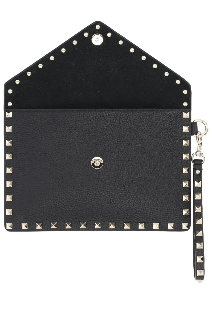 Valentino Women's Pouch Rockstud Medium Black, view 3