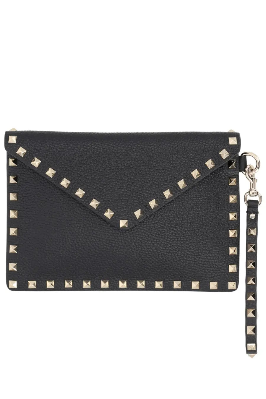 Valentino Women's Pouch Rockstud Medium Black