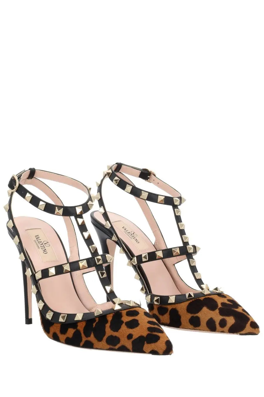 Valentino Women's Rockstud Pumps Brown, view 2