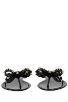 Valentino Women's Rockstud Sandal Black, view 3