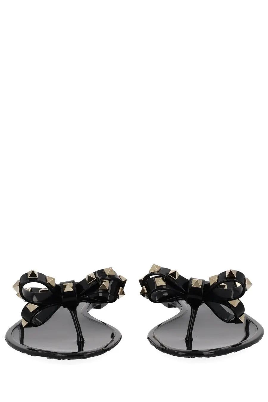 Valentino Women's Rockstud Sandal Black, view 3