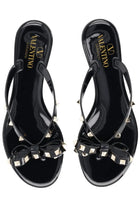 Valentino Women's Rockstud Sandal Black, view 5