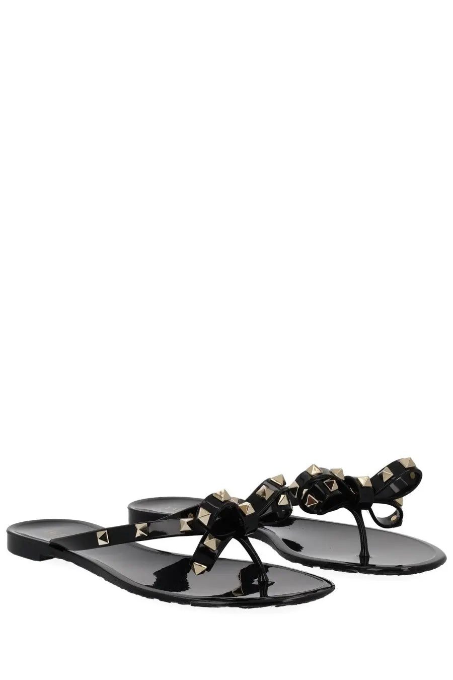 Valentino Women's Rockstud Sandal Black, view 2