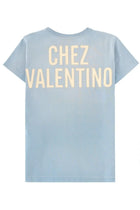 Valentino Women's Cotton Printed Shirt Blue, view 2