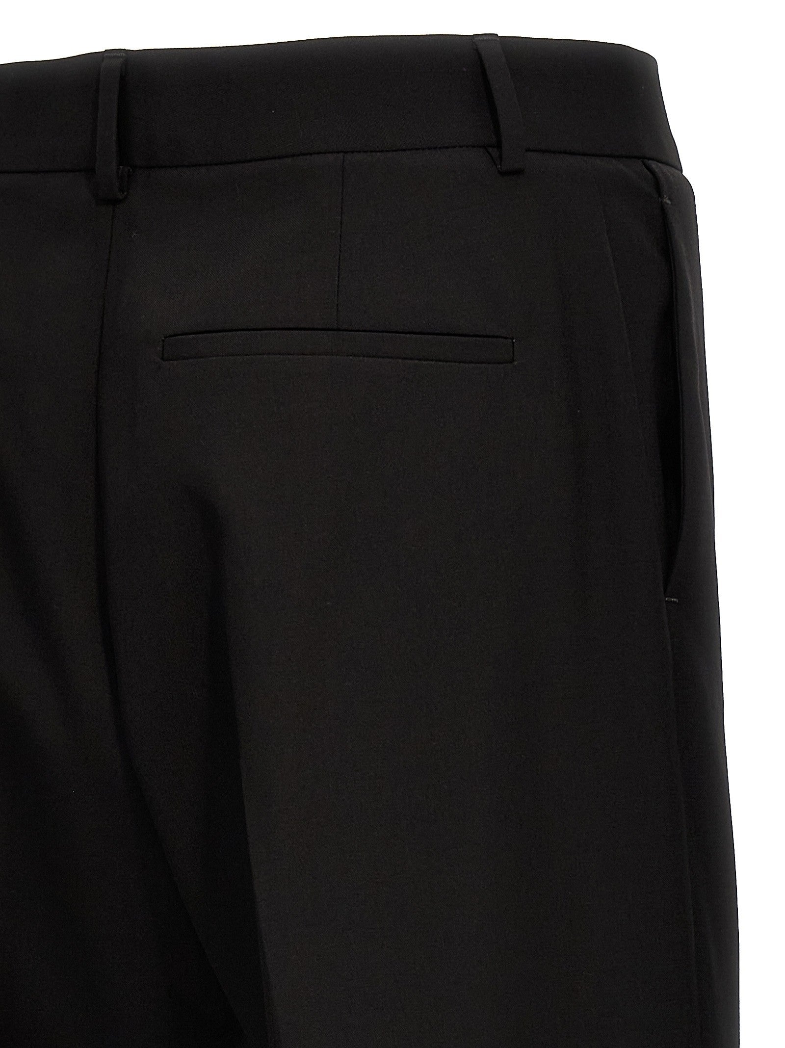 Valentino Valentino Wool Pants Black