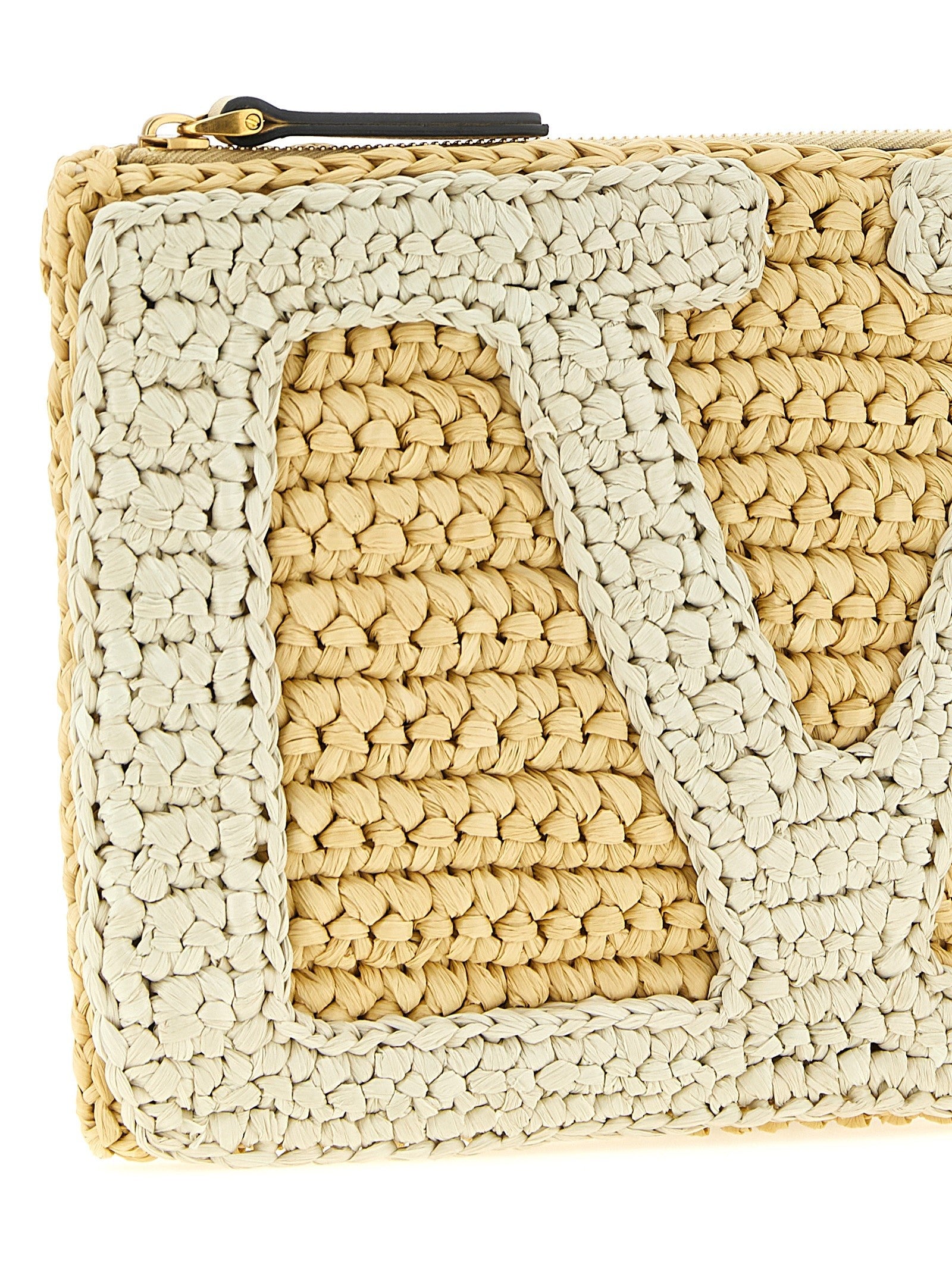 Valentino Valentinogaravani Vivasuperstar Crochet Clutch Bag White