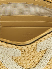 Valentino Valentinogaravani Vivasuperstar Crochet Clutch Bag White