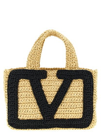 Valentino Valentinogaravani Vivasuperstar Small Shopping Bag Black